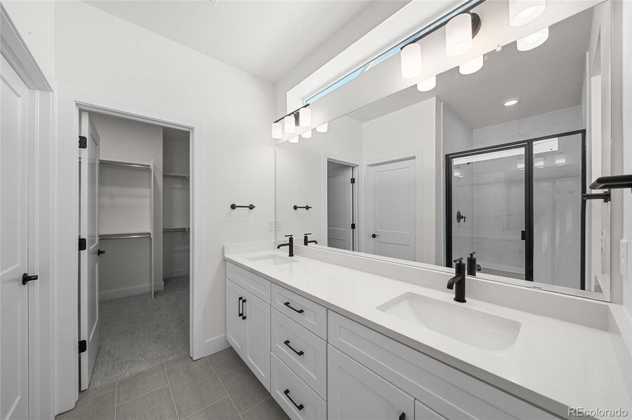 Furnished interior view inside a new home in Duet at Sterling Ranch, Littleton (Image 12).