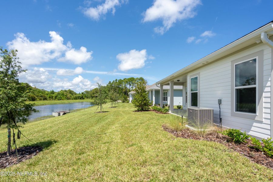 Exterior details and patio area of a home in Madeira, St. Augustine (Image 25).