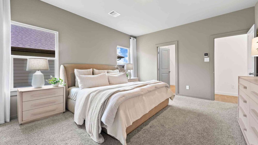 Furnished interior view inside a new home in Emberly, Beasley (Image 21).