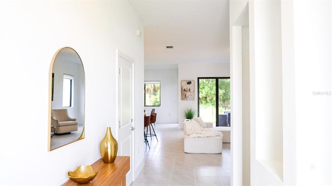Furnished interior view inside a new home in , Ave Maria (Image 9). Furnished interior view inside a new home in , Ave Maria (Image 9).