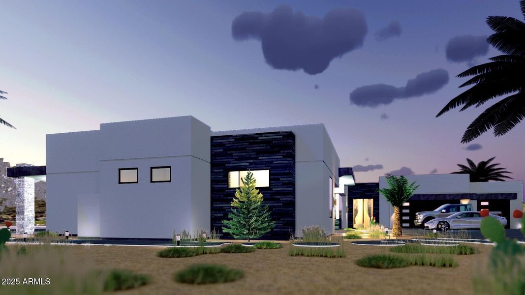 82nd Exterior Rendering Side w Garage Vi 82nd Exterior Rendering Side w Garage Vi