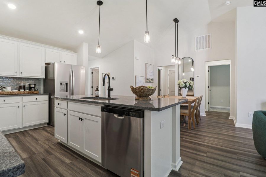 Furnished interior view inside a new home in Piney Woods Bluff, Columbia (Image 11).