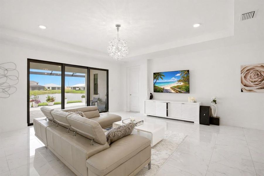 Furnished interior view inside a new home in , Bradenton (Image 9).