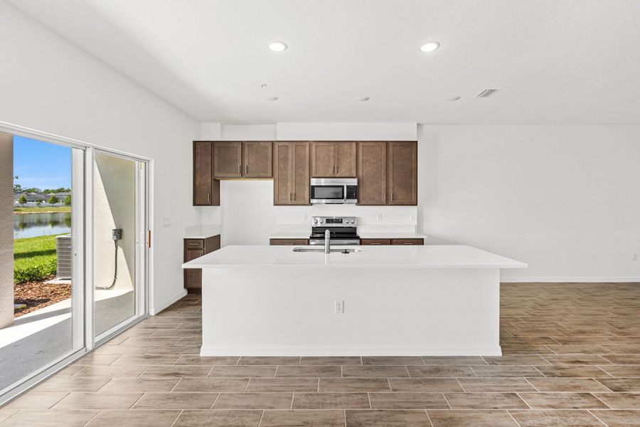 Furnished interior view inside a new home in Shenandoah Reserve, Orlando (Image 37).