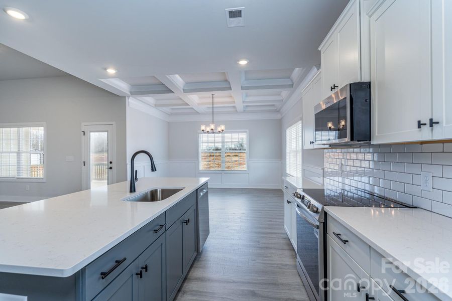 Furnished interior view inside a new home in McNeely Farms, Mount Ulla (Image 5).
