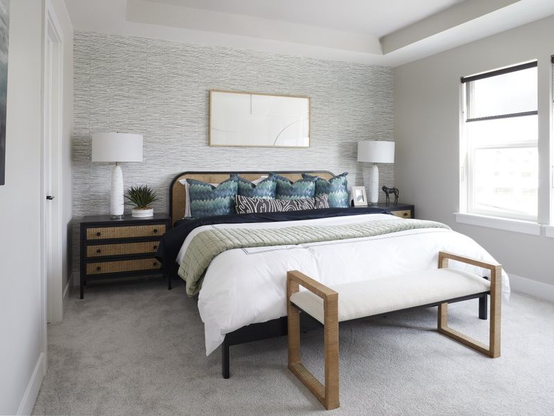 Representative furnished interior of a home built from the Brendon by Lokal Homes in Victory Ridge, Colorado Springs (Image 20).