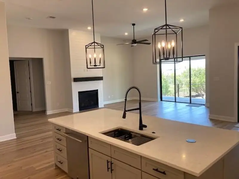 Furnished interior view inside a new home in , Dripping Springs (Image 6). Furnished interior view inside a new home in , Dripping Springs (Image 6).