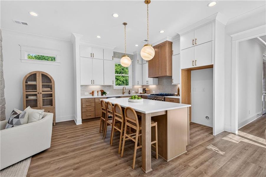 Furnished interior view inside a new home in , Marietta (Image 8).