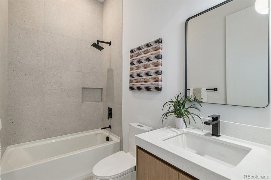 Furnished interior view inside a new home in , Denver (Image 14).