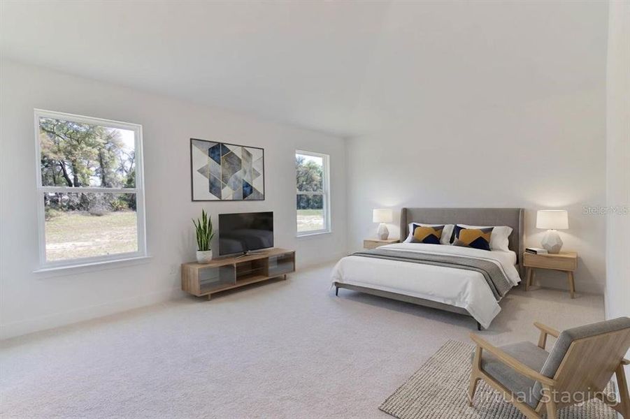 Furnished interior view inside a new home in Briarwood, Alachua (Image 6).