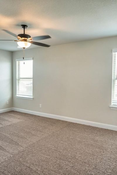 Spacious, unfurnished interior of a new home in Morgan Meadows, San Antonio (Image 12). Spacious, unfurnished interior of a new home in Morgan Meadows, San Antonio (Image 12).
