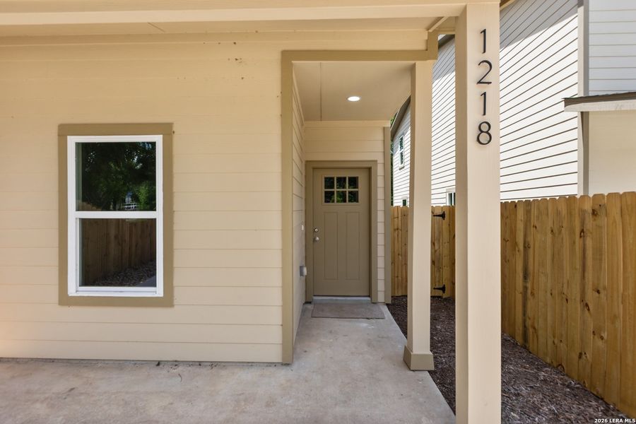 Exterior details and patio area of a home in , San Antonio (Image 12).