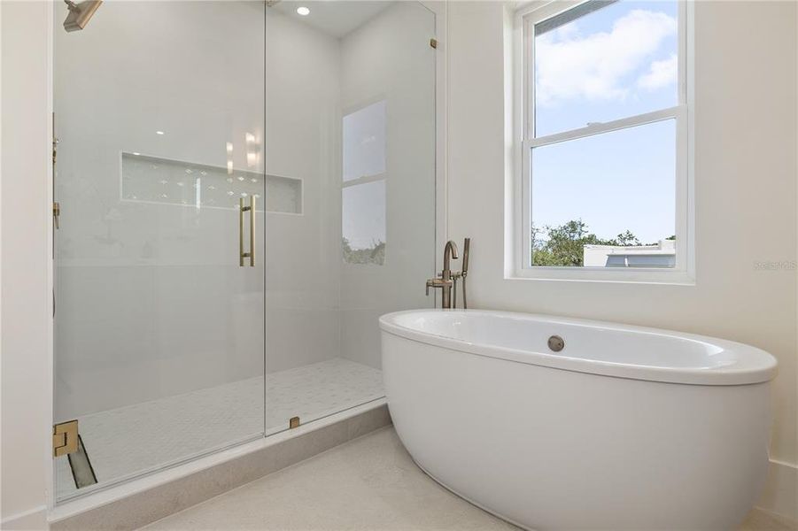 Furnished interior view inside a new home in , Tampa (Image 17).