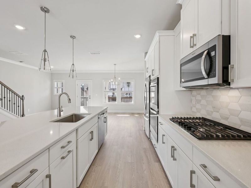 Furnished interior view inside a new home in Martin Springs - Highland Series, Lawrenceville (Image 6).