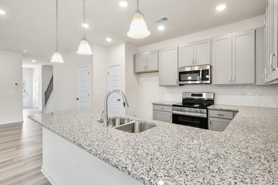 Furnished interior view inside a new home in Sanders Park, Austell (Image 8).