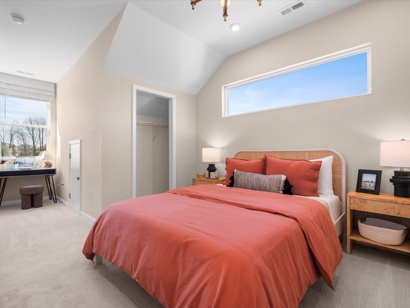 Furnished interior view inside a new home in Southmont, Charlotte (Image 33).