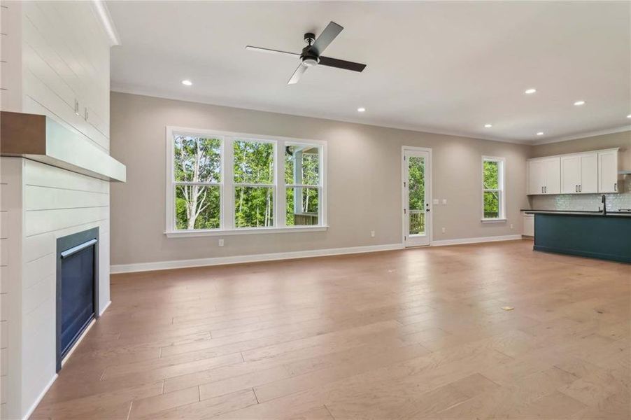 Spacious, unfurnished interior of a new home in , Dawsonville (Image 17).