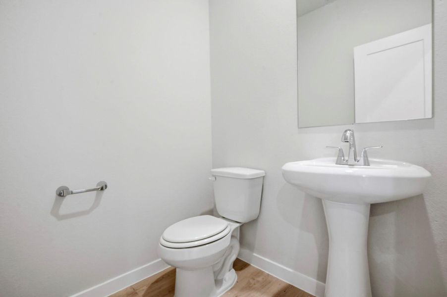 Furnished interior view inside a new home in Barrett Crossing, Crosby (Image 8).