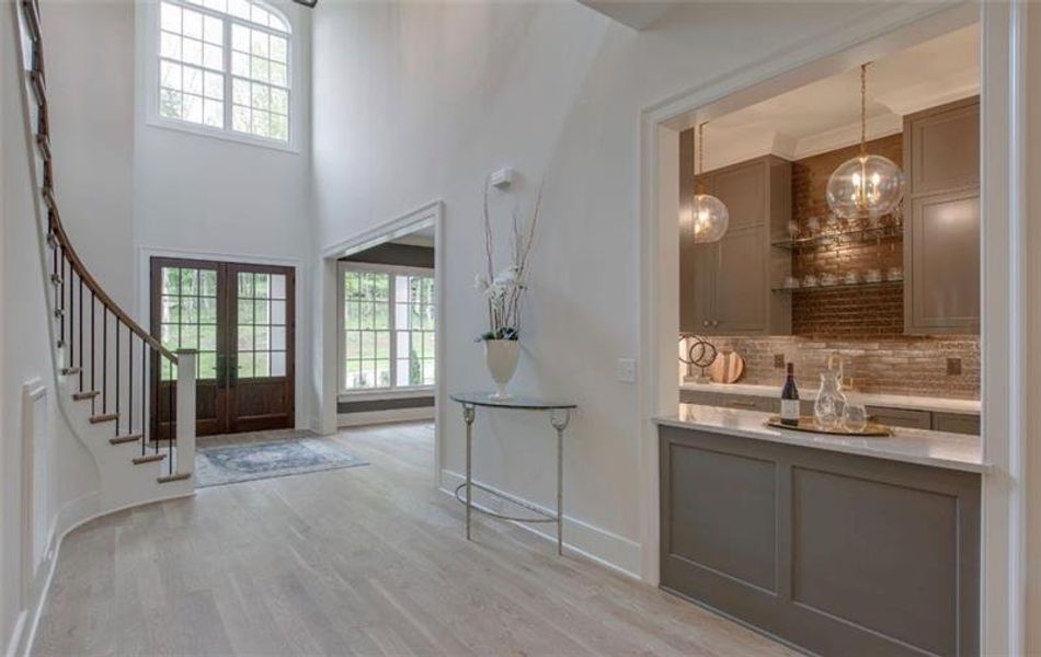 Furnished interior view inside a new home in , Canton (Image 17).