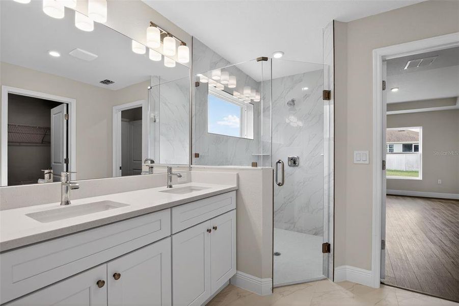 Furnished interior view inside a new home in SummerCrest, Ocala (Image 8).