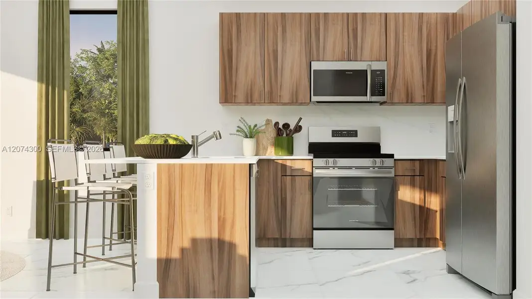 Furnished interior view inside a new home in Solterra, Sunrise (Image 3).