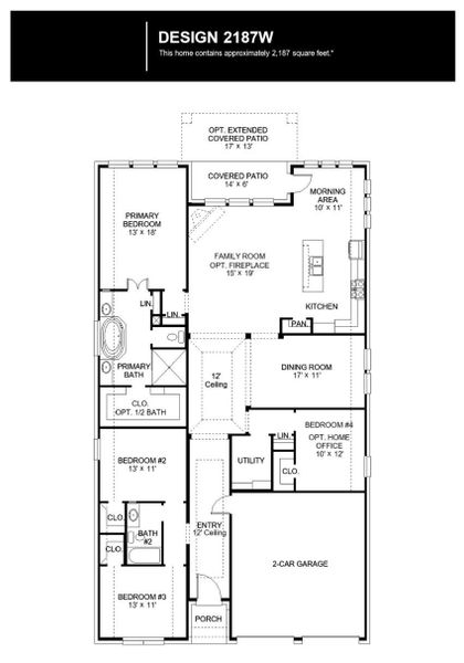 2D floor plan layout of this home in Juniper Springs, Lockhart, TX (Image 3).
