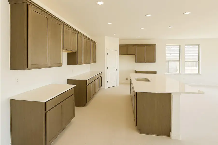 Furnished interior view inside a new home in La Cima, San Marcos (Image 4).