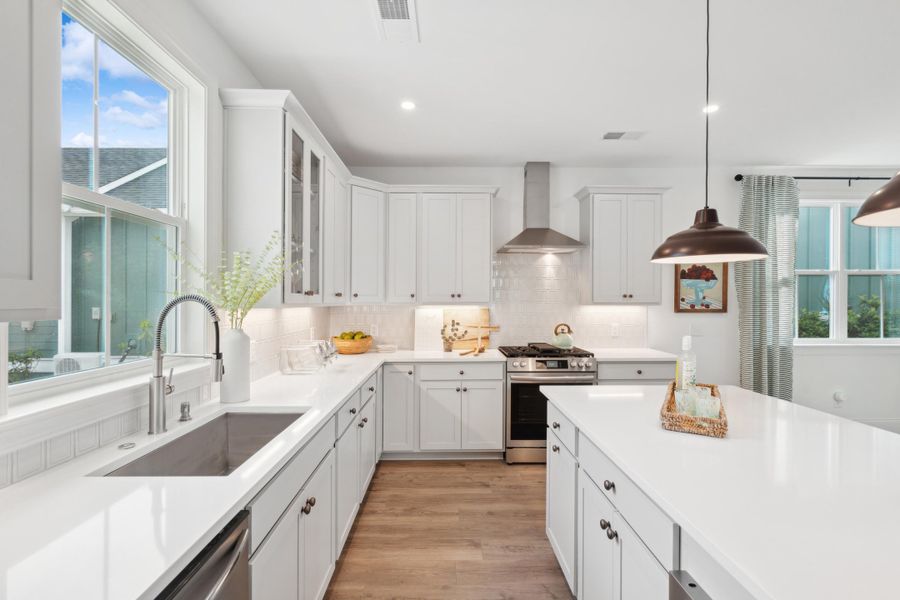 Furnished interior view inside a new home in , Summerville (Image 16).