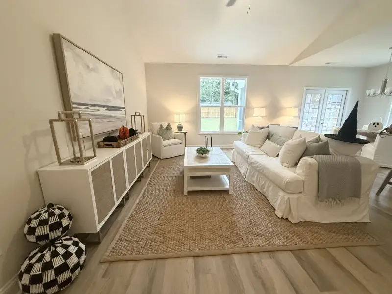 Furnished interior view inside a new home in Parkwood Estates, Leland (Image 7).