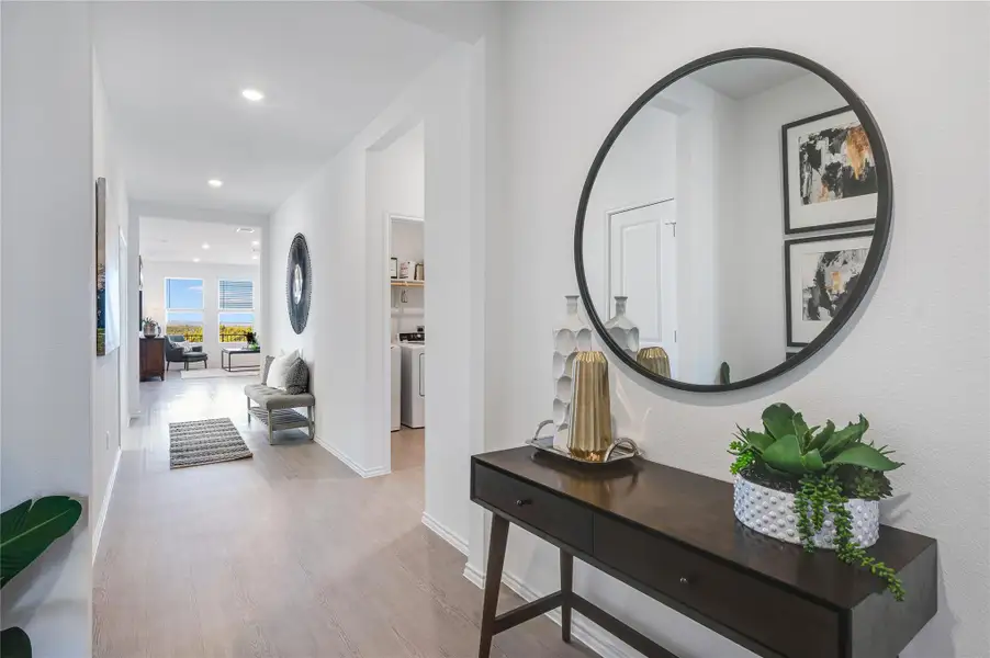 Furnished interior view inside a new home in , Bertram (Image 10).