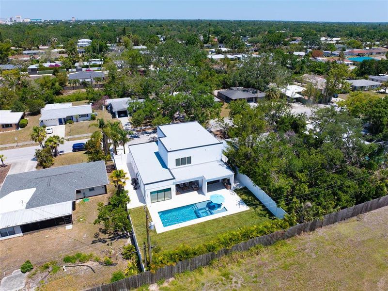 Front exterior of a new home in , Sarasota, FL, highlighting curb appeal (Image 26).