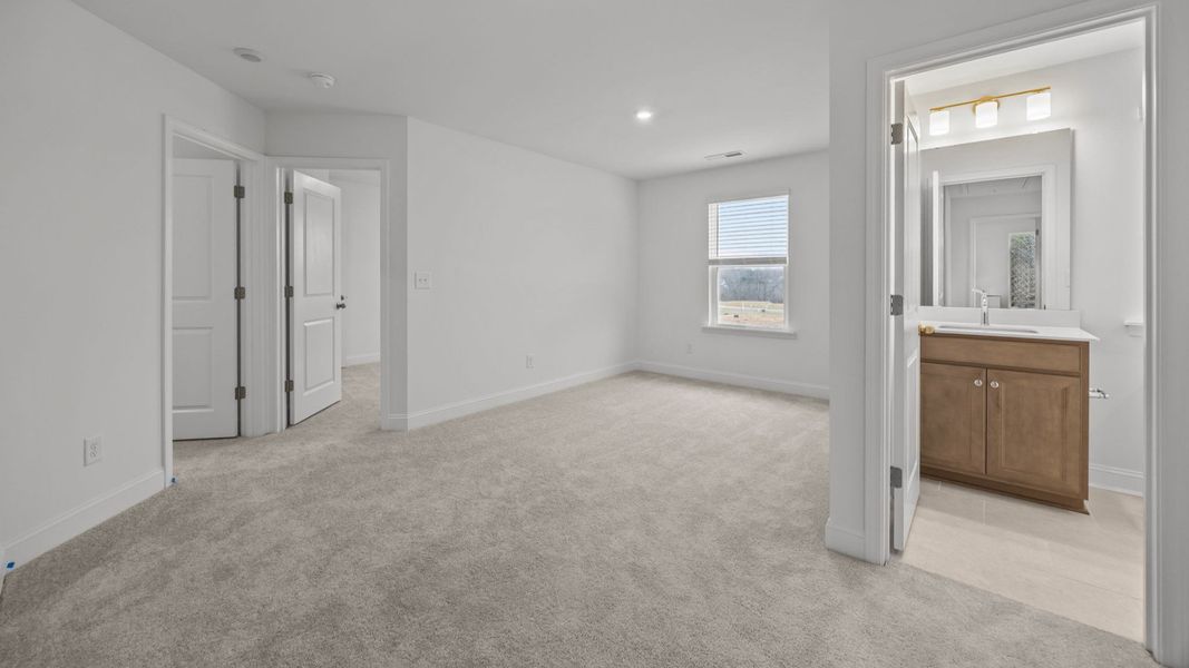 The Beramont Plan by DR homes in Farms at Bellingham, Mooresville, NC - Loft