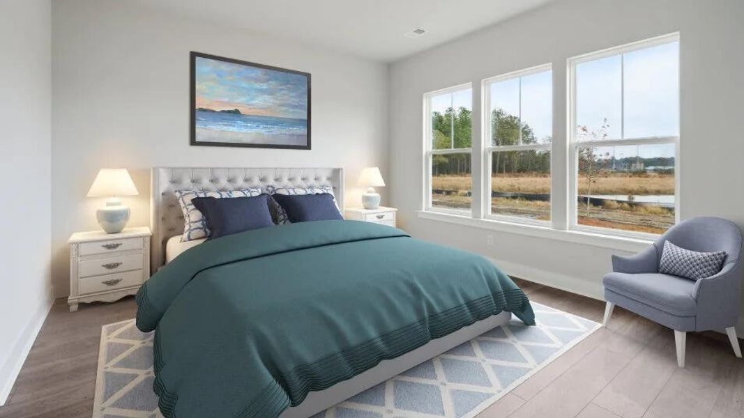Furnished interior view inside a new home in Carnes Crossroads, Summerville (Image 5).