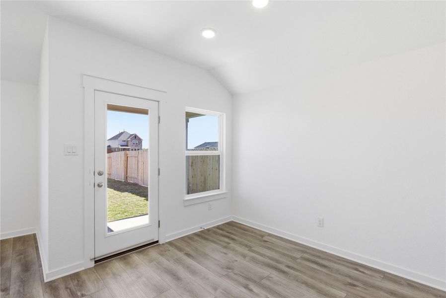 Spacious, unfurnished interior of a new home in Infinity Square, Kyle (Image 20). Spacious, unfurnished interior of a new home in Infinity Square, Kyle (Image 20).