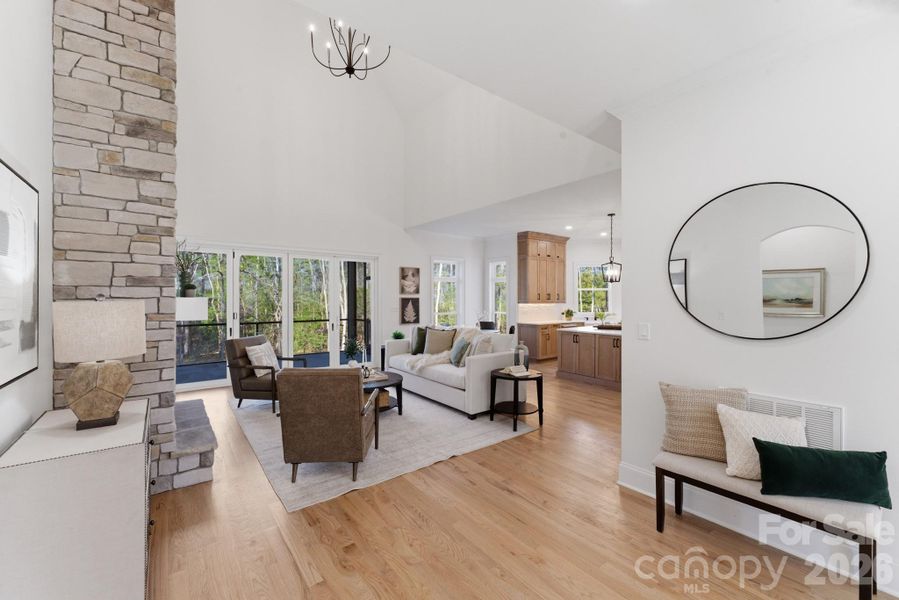 Furnished interior view inside a new home in , Lancaster (Image 5).