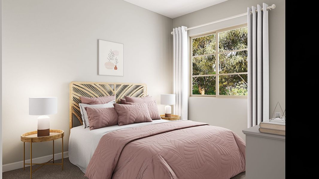 Representative furnished interior of a home built from the Spring Plan 50-2 by Tri Pointe Homes in Abel Ranch, Goodyear (Image 11).