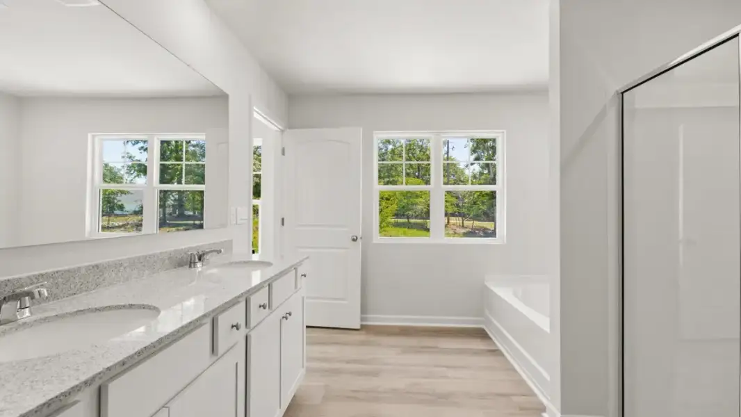 Furnished interior view inside a new home in Hughes Court, Dawsonville (Image 11).