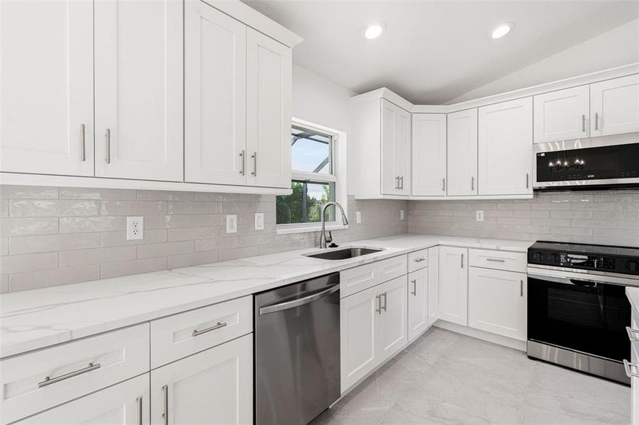 Furnished interior view inside a new home in , Englewood (Image 9).
