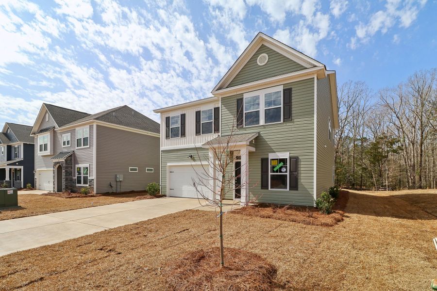 Representative exterior photo of a completed home built from the Benton II by Great Southern Homes in Lynbrook, Boiling Springs, SC (Image 26).