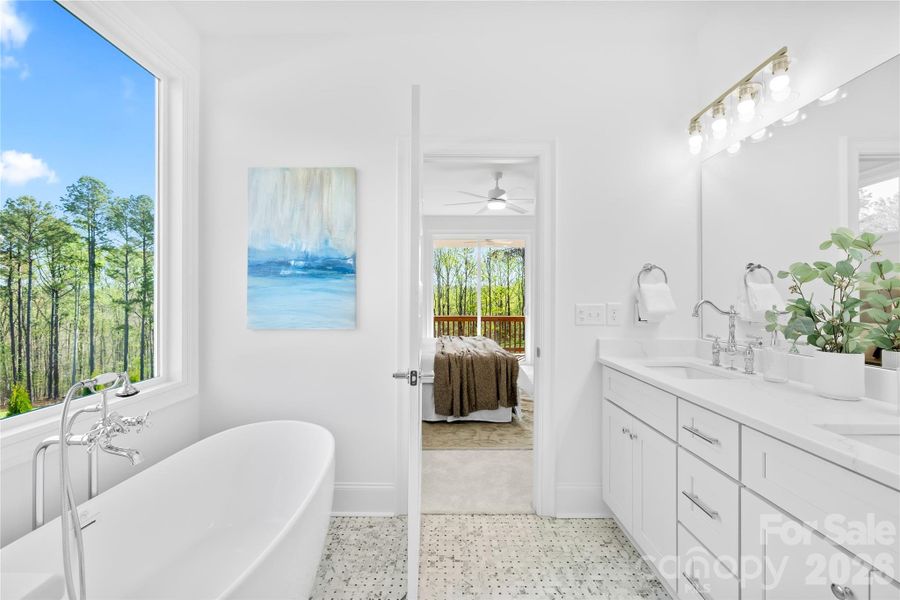 Furnished interior view inside a new home in , Statesville (Image 33). Furnished interior view inside a new home in , Statesville (Image 33).