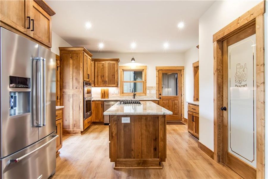 Furnished interior view inside a new home in , Talking Rock (Image 18).
