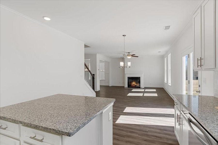 Furnished interior view inside a new home in Paces Estates, Lithia Springs (Image 13).