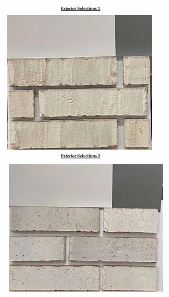 Exterior Design Selections Exterior Design Selections