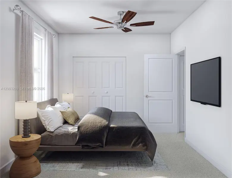 Furnished interior view inside a new home in Acacia Groves, Homestead (Image 6).