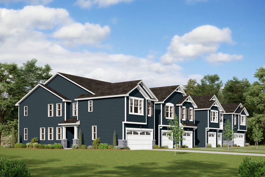 Representative exterior photo of a completed home built from the Briana by Mattamy Homes in Bailey Run, Charlotte, NC (Image 16). Representative exterior photo of a completed home built from the Briana by Mattamy Homes in Bailey Run, Charlotte, NC (Image 16).