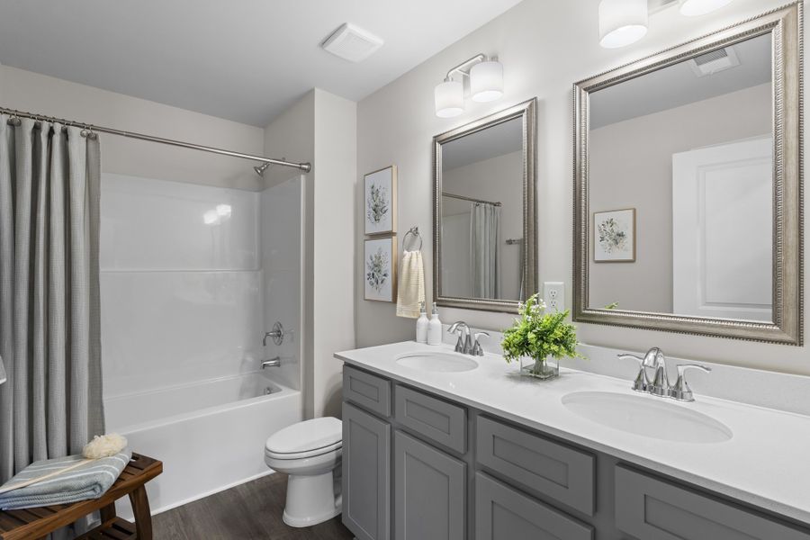 Representative furnished interior of a home built from the Balsa 25 by McGuinn Homes in Knox Place, Hephzibah (Image 65).