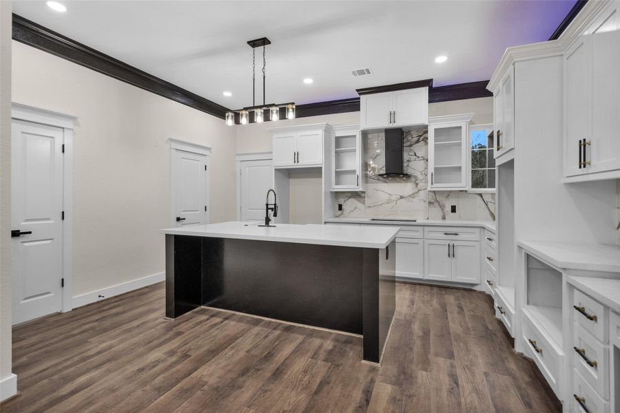 Welcome to your kitchen with large island, plenty of soft close cabinets to store all your goodies, and an 8x3 walk in pantry for additional storage. Microwave, stove, oven and dishwasher to be installed prior to closing. Welcome to your kitchen with large island, plenty of soft close cabinets to store all your goodies, and an 8x3 walk in pantry for additional storage. Microwave, stove, oven and dishwasher to be installed prior to closing.