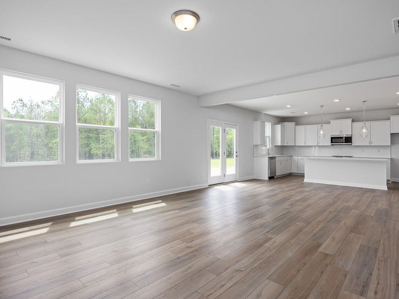 Spacious, unfurnished interior of a new home in Woodland Crossing, Zebulon (Image 15).