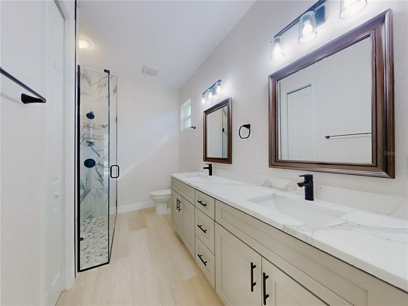 Furnished interior view inside a new home in , Dunnellon (Image 8).