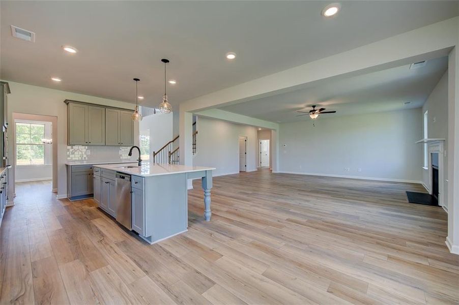 Furnished interior view inside a new home in Brighton, Locust Grove (Image 8).